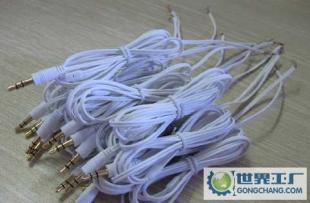 供应3.5插头白色MP3半成品线500件起批_数码、电脑_世界工厂网中国产品信息库